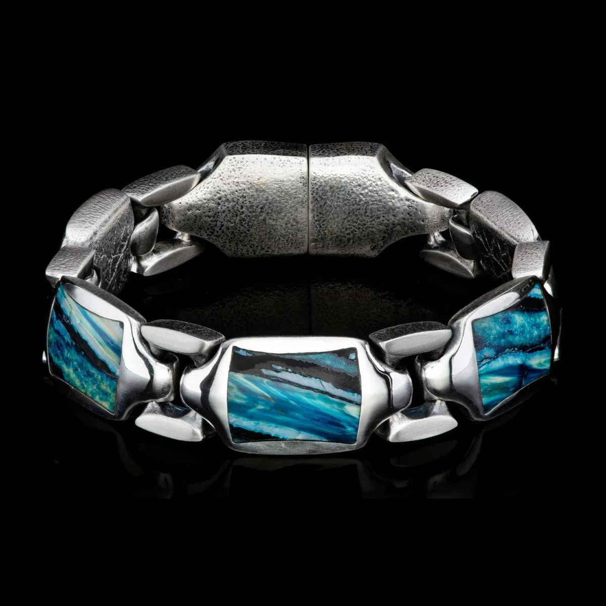 Men's Green Mammoth Retro Bracelet - BR13 MT GR