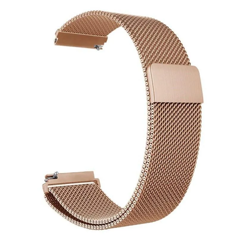 Milanese Straps Compatible with the Xiaomi Amazfit Smart Watch, Smart Watch 2