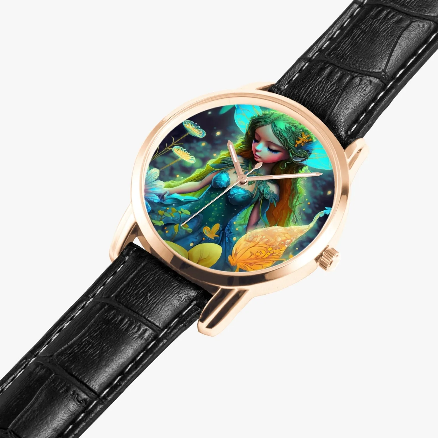 Montre à quartz de type large Instafamous "Fée" (265)