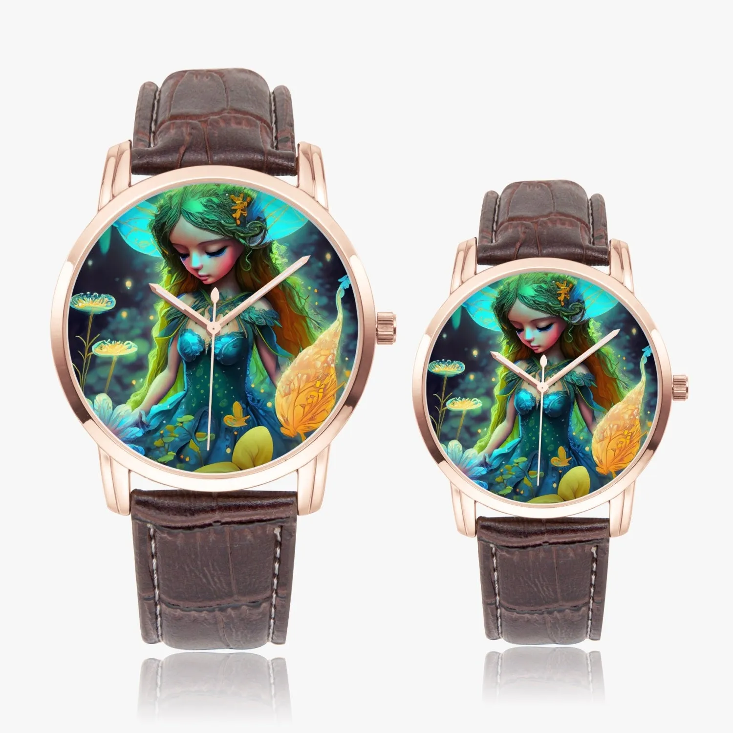 Montre à quartz de type large Instafamous "Fée" (265)