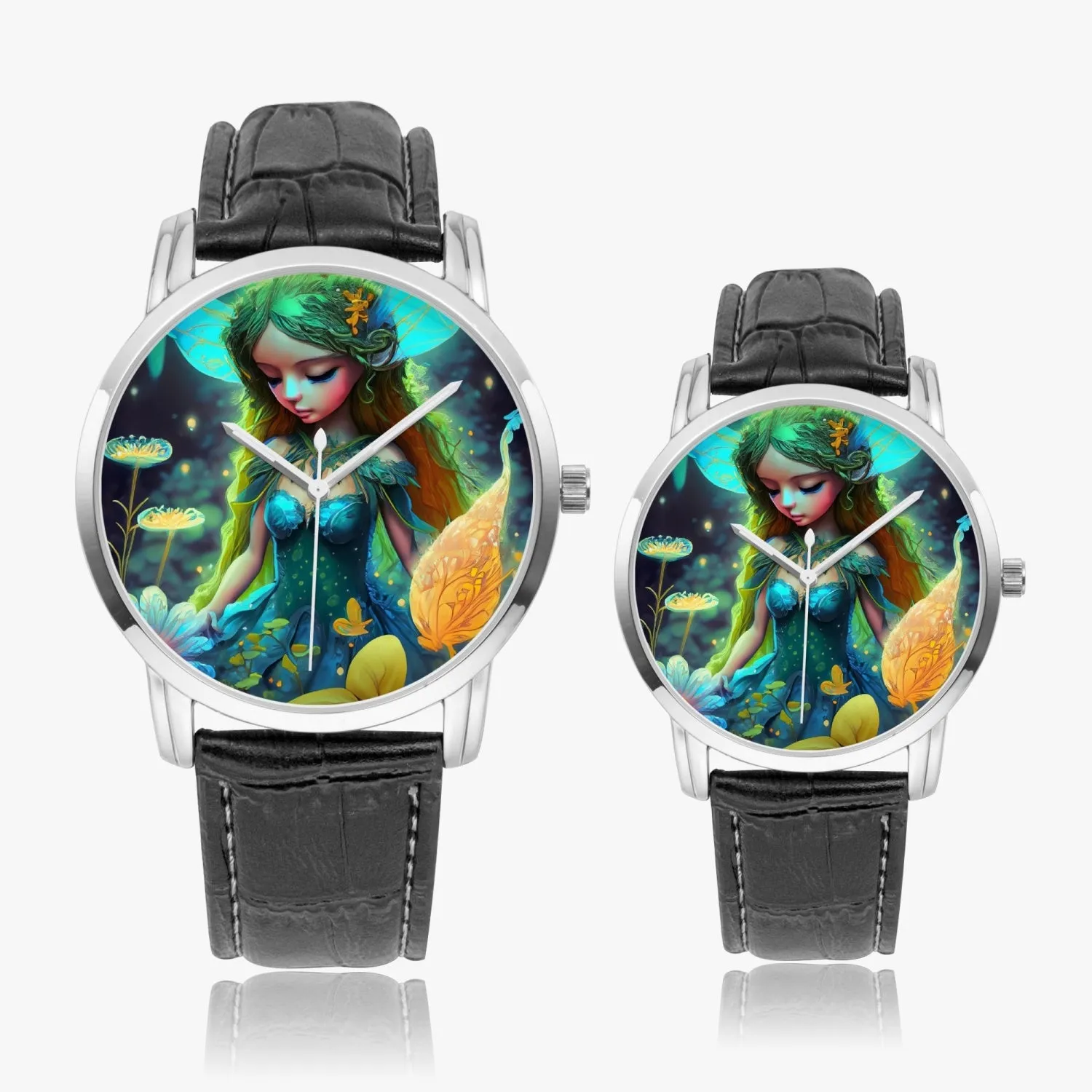 Montre à quartz de type large Instafamous "Fée" (265)