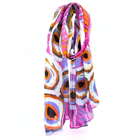 Murdie Morris Organic Cotton Summer Scarf (Pink)