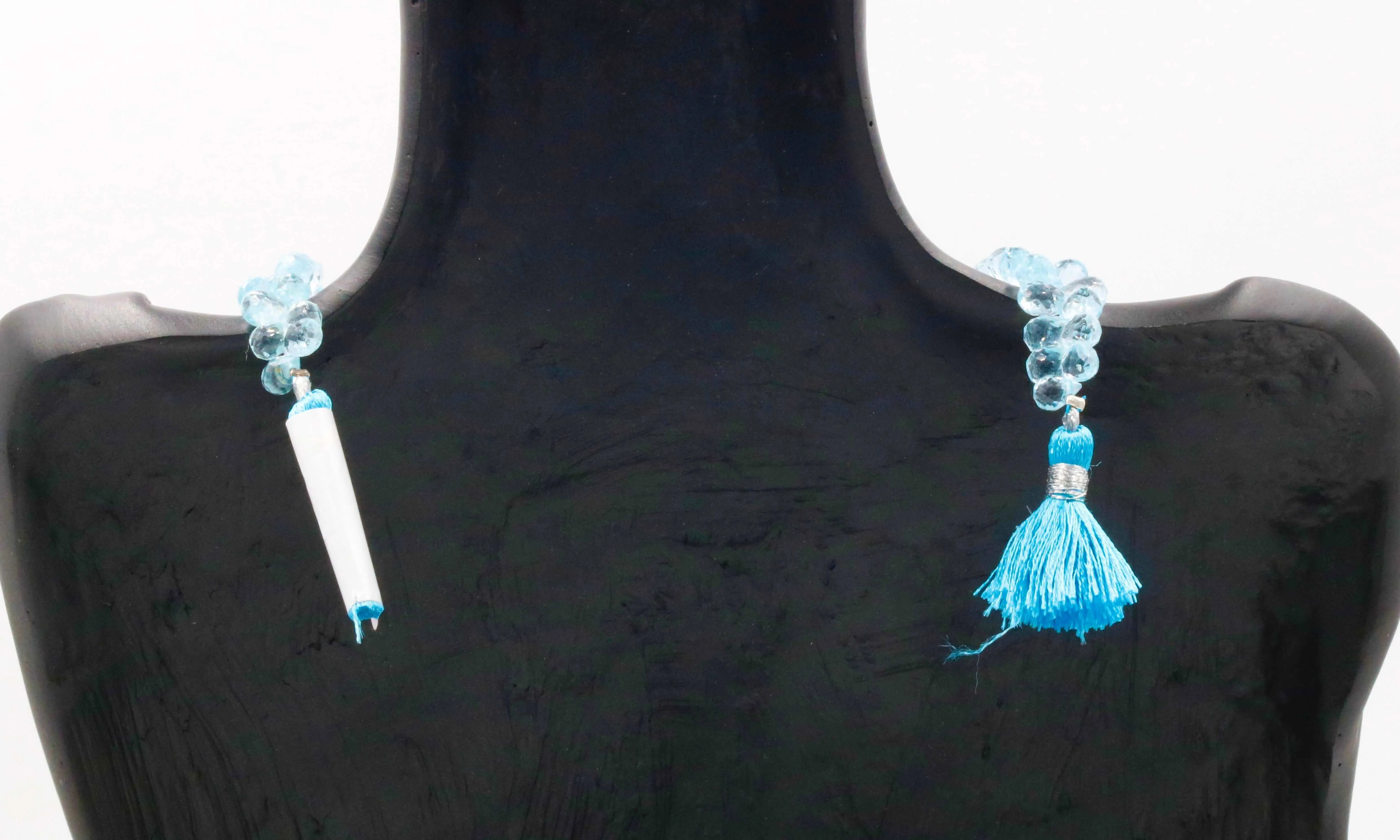 Natural Blue Topaz Beads Natural Topaz Drops Topaz Faceted Bead Drops Blue Topaz Unfinished Strand Blue Topaz Faceted Strand SKU 6142970