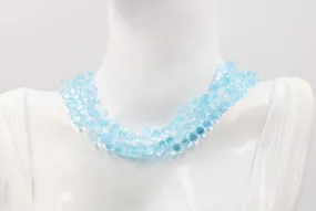 Natural Blue Topaz Beads Natural Topaz Drops Topaz Faceted Bead Drops Blue Topaz Unfinished Strand Blue Topaz Faceted Strand SKU 6142970