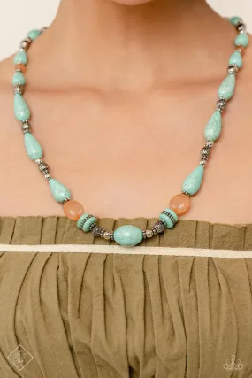 Necklaces and Earrings Nile River Redux - Blue SET N523