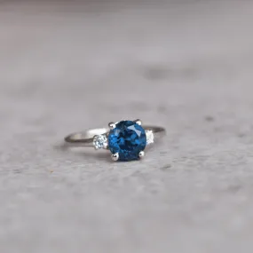 Oceanic Breeze - Blue Topaz Ring