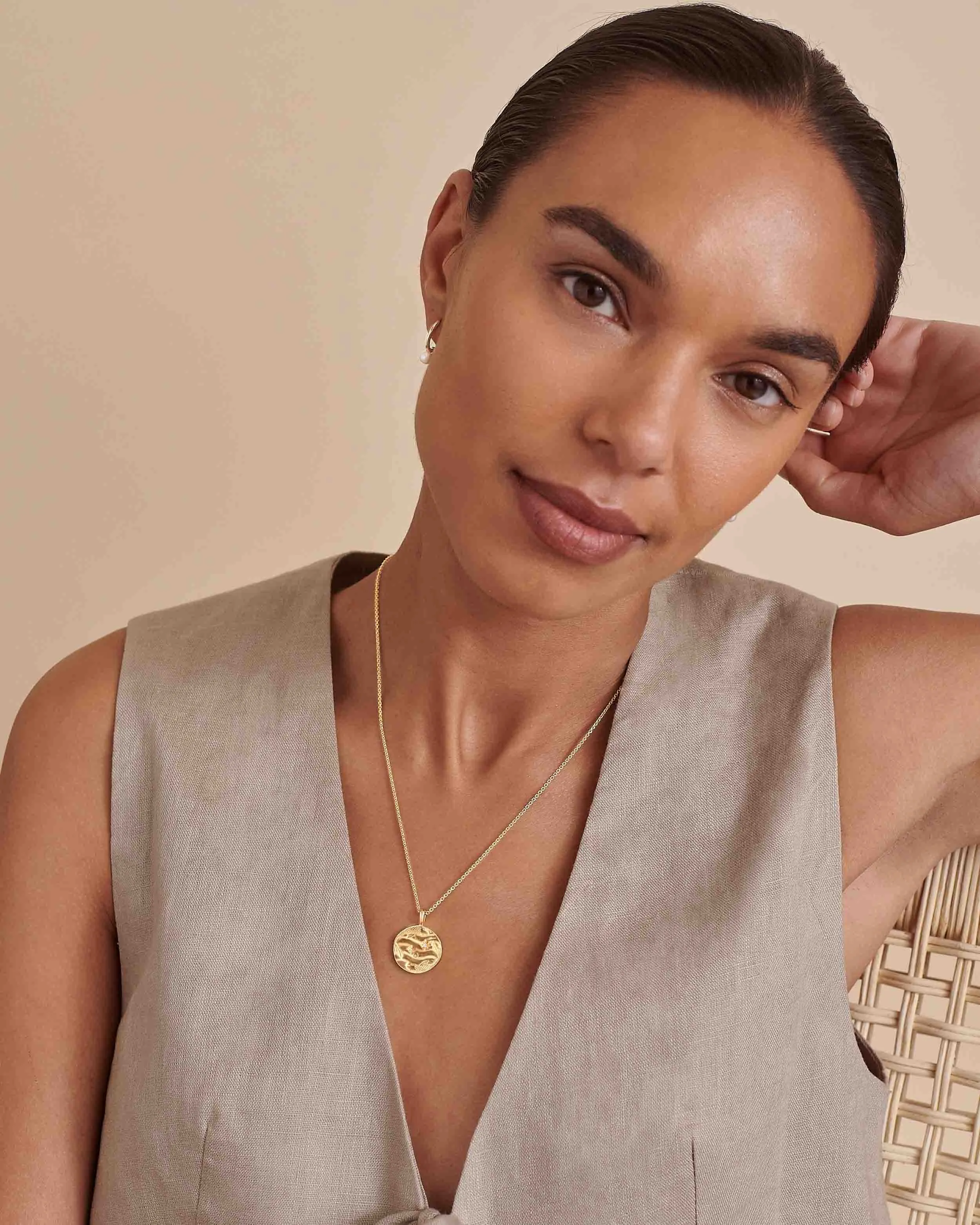 Pisces Zodiac Necklace
