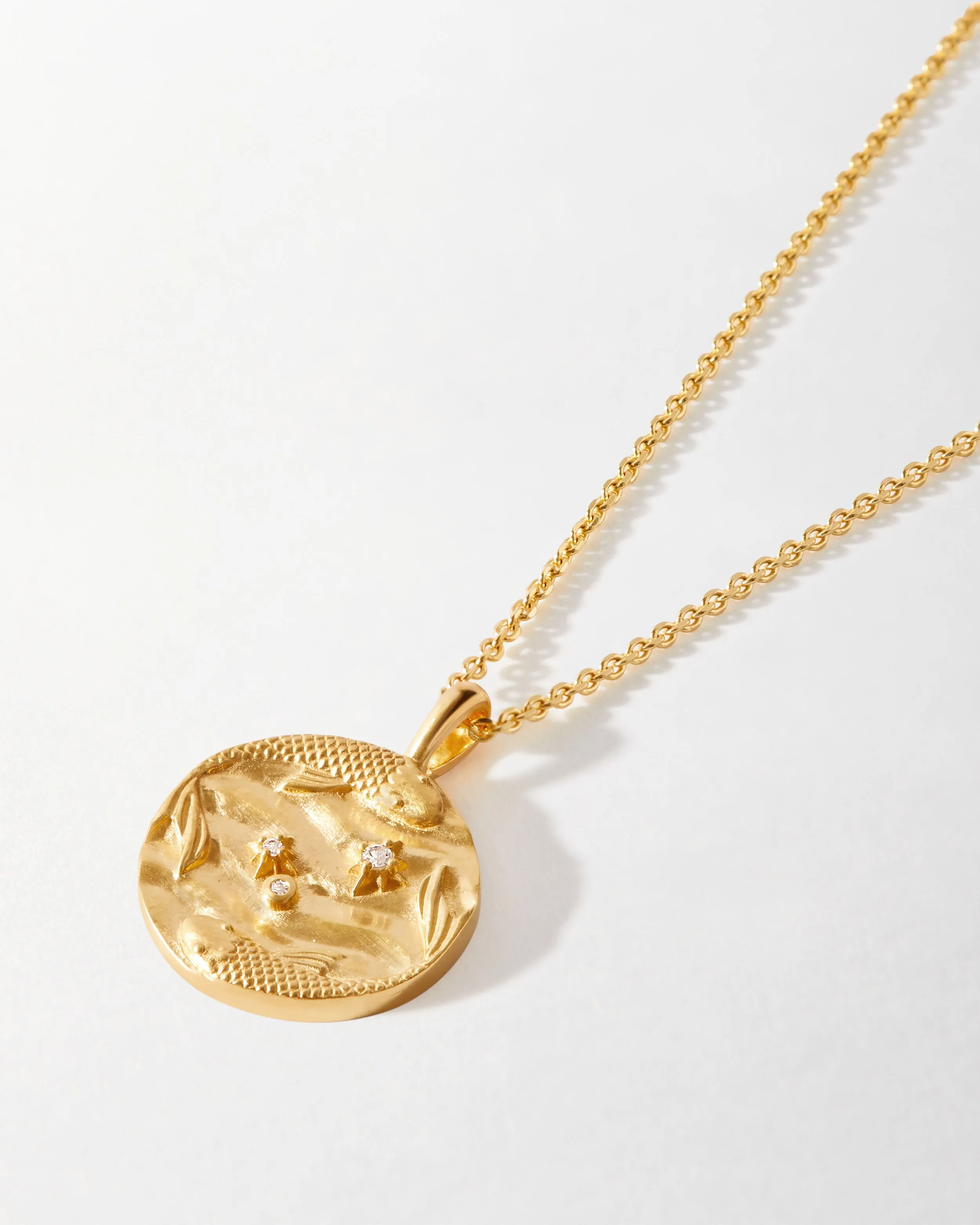 Pisces Zodiac Necklace