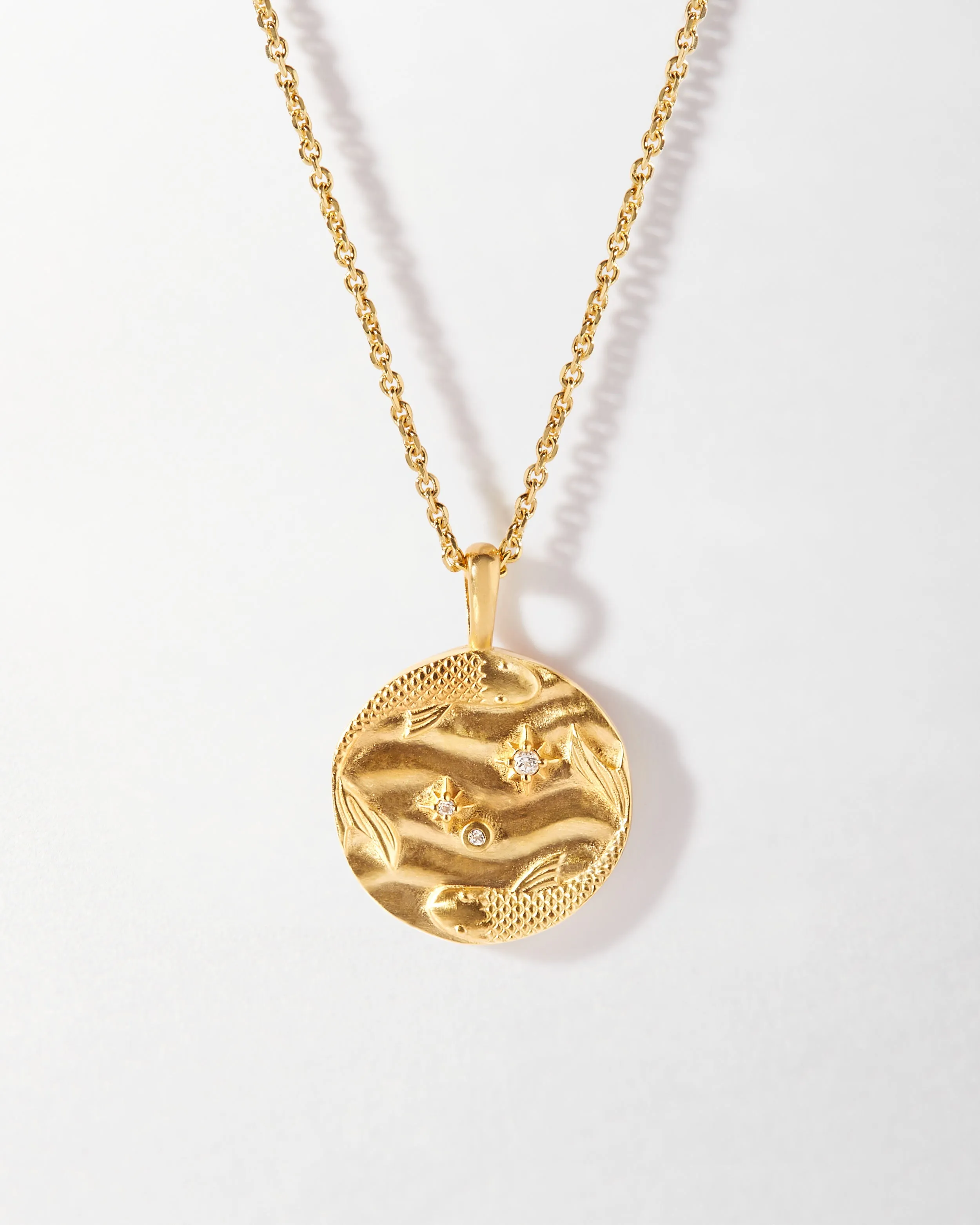 Pisces Zodiac Necklace