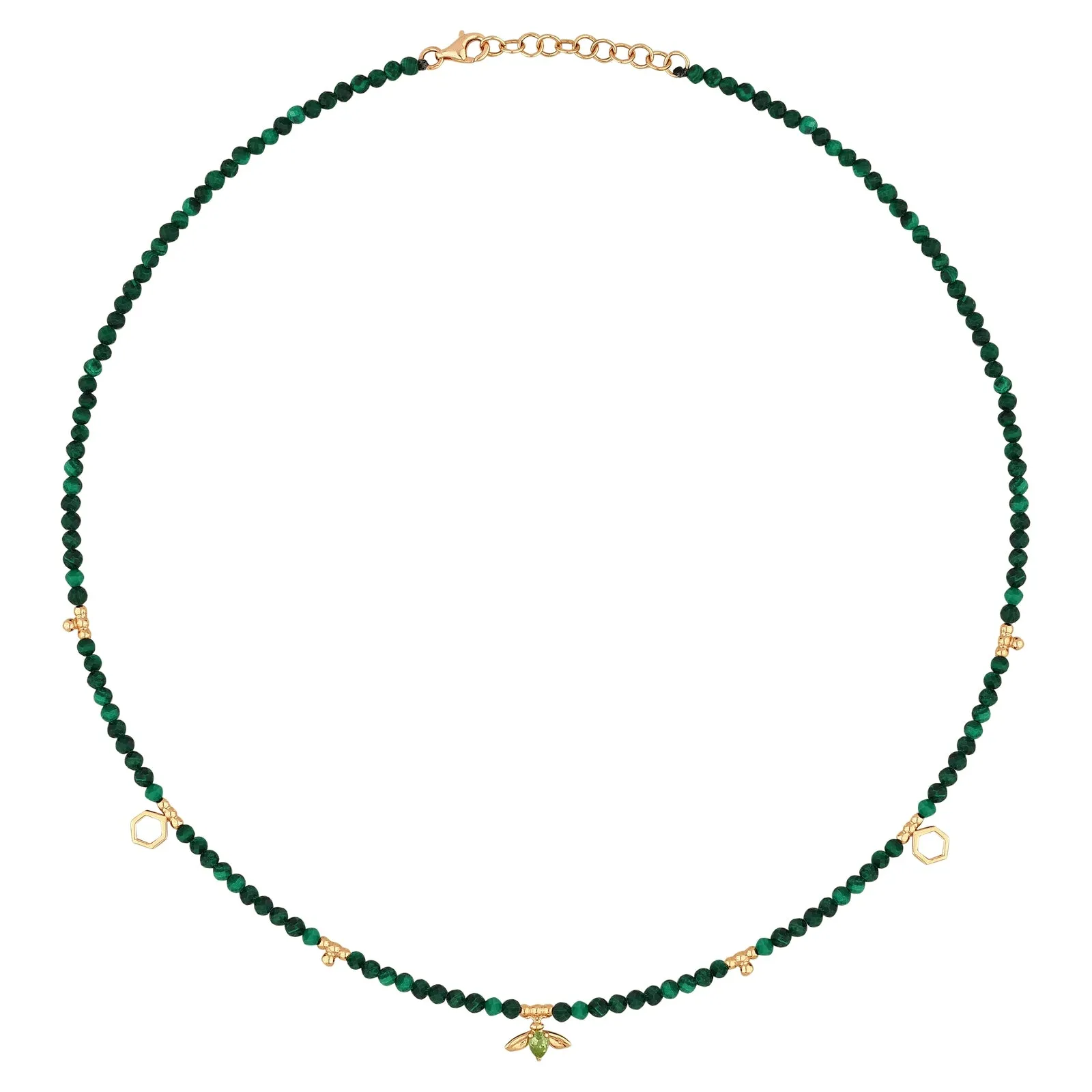 QUEEN BEE GOLD XSMALL NECKLACE