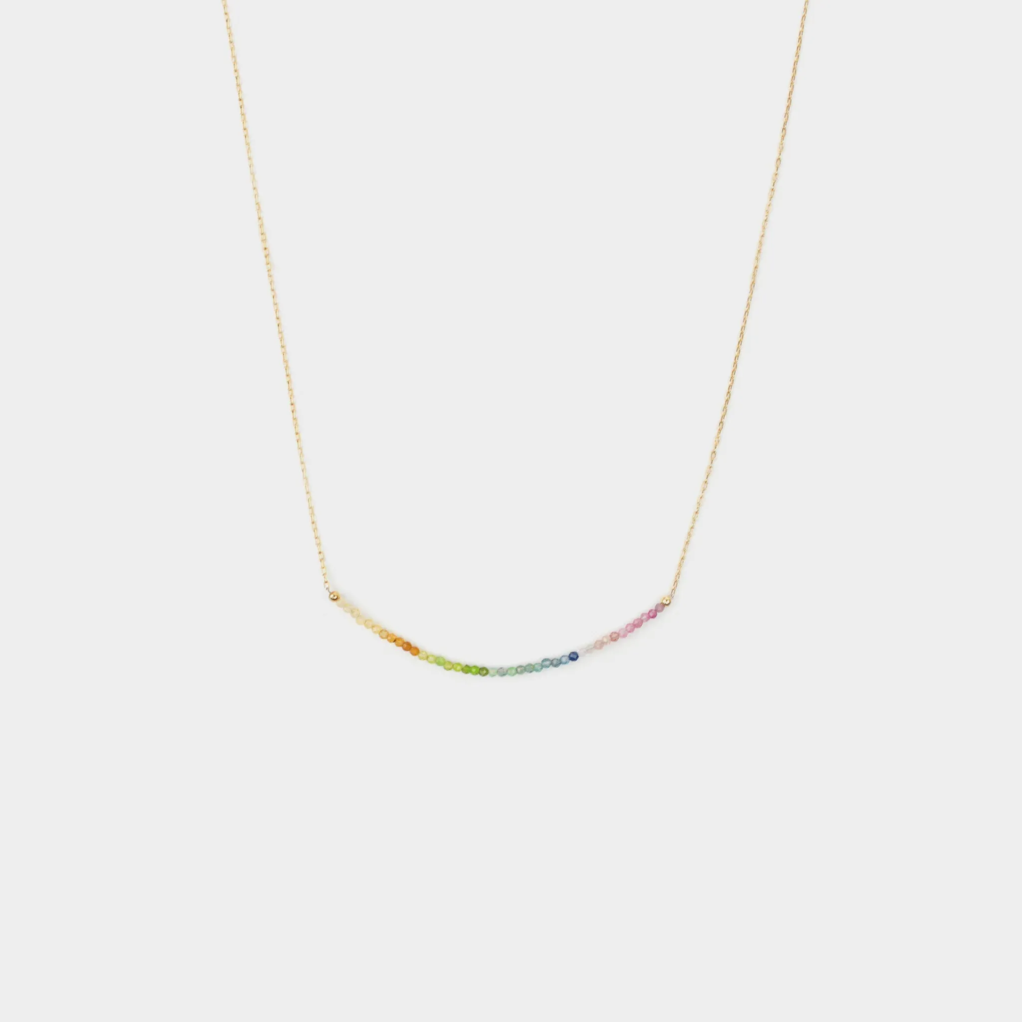 Rainbow Bar Necklace