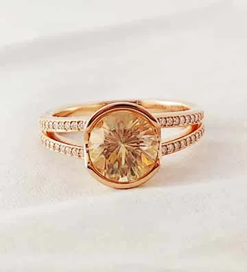 Remarkable Engagement Ring - Optional Wedding Band