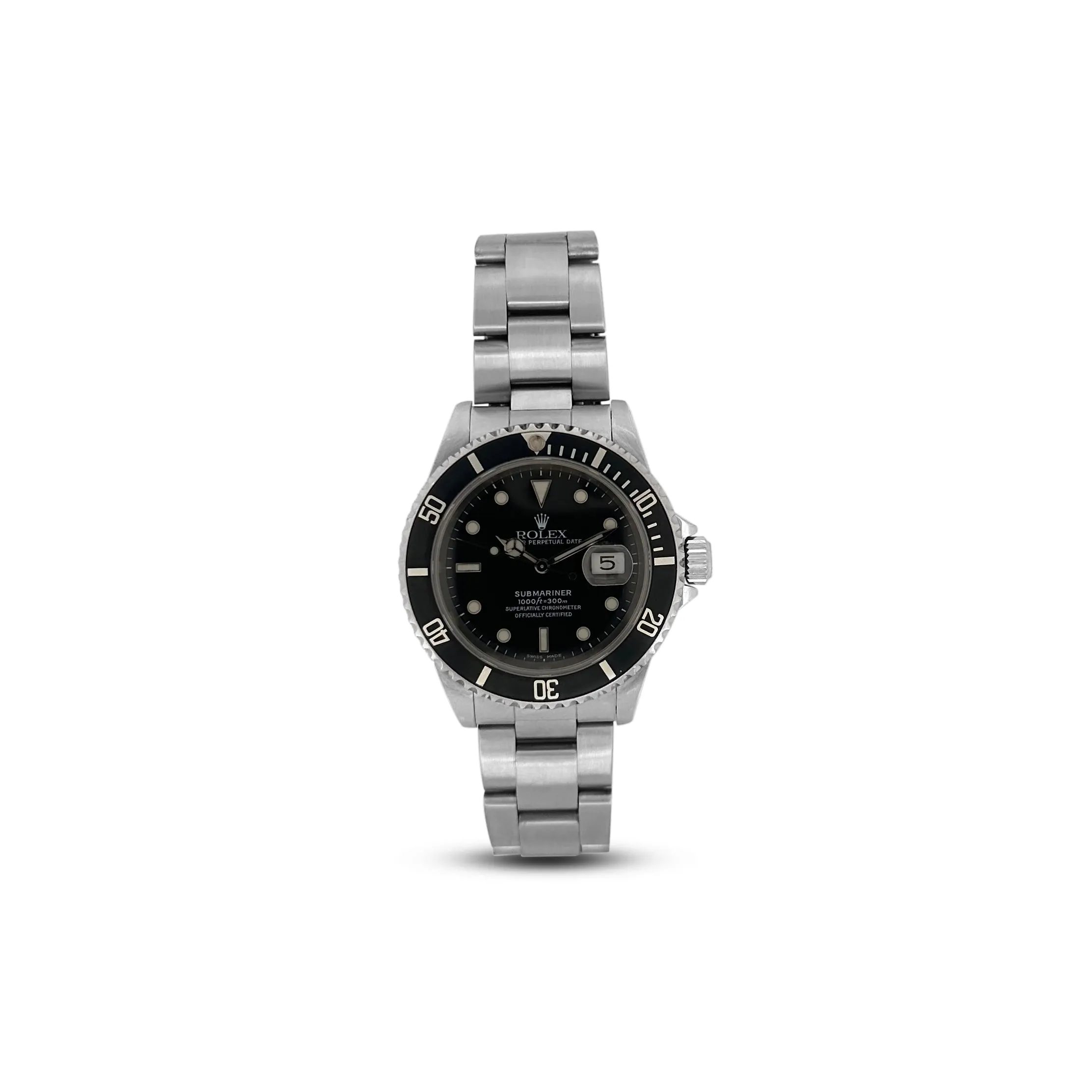 Rolex Submariner Date 40mm Stainless Steel 1999 Watch