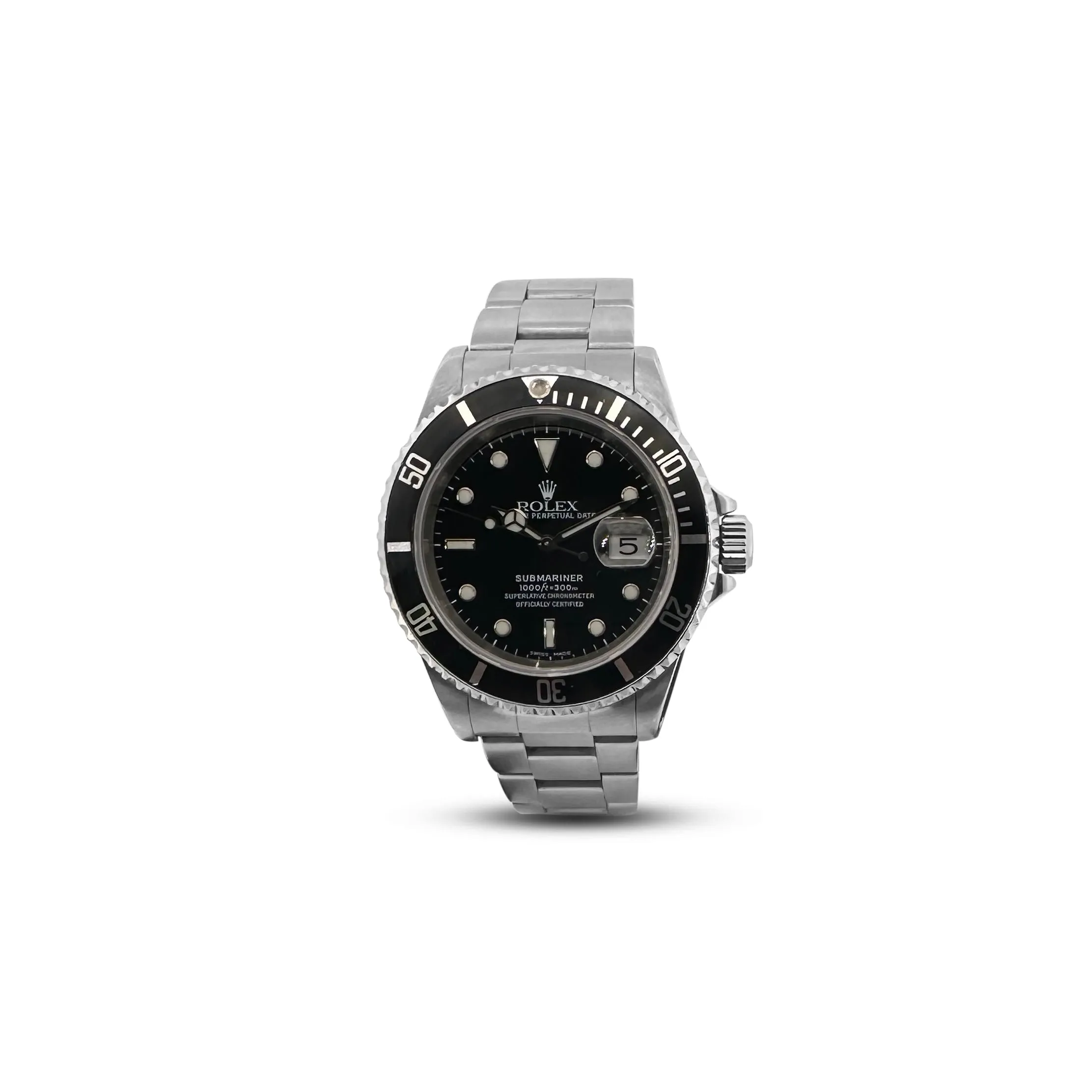 Rolex Submariner Date 40mm Stainless Steel 1999 Watch