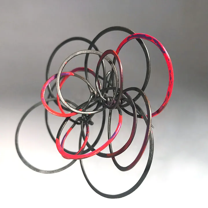 Round and Round Brooch