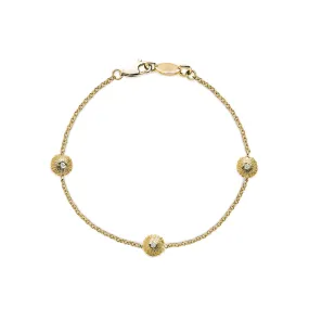 Sea Urchin Multiple Bracelet in 18ct Gold