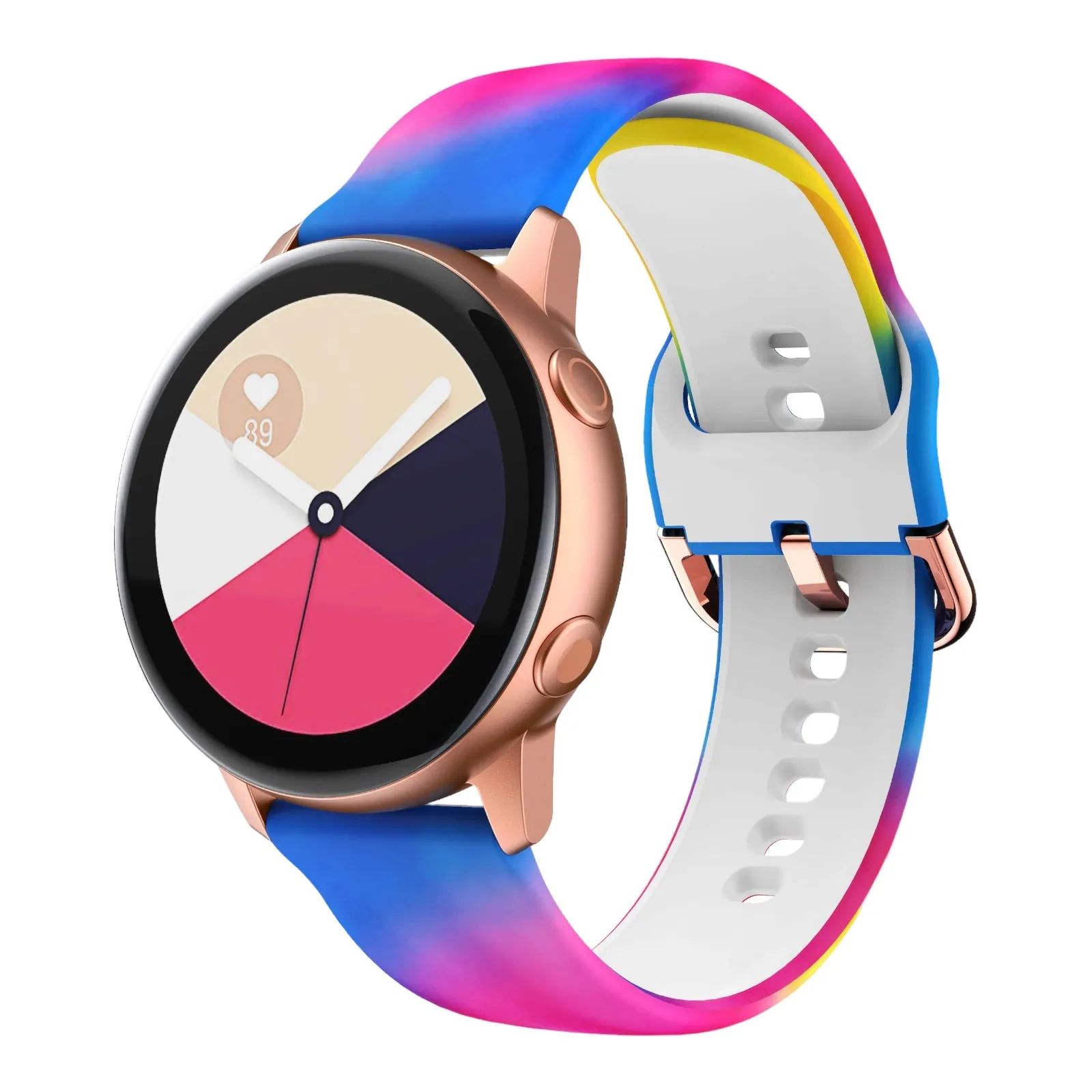 Silicone Pattern Watch Straps compatible with the Xiaomi Mi Watch & Mi Watch S1 Active