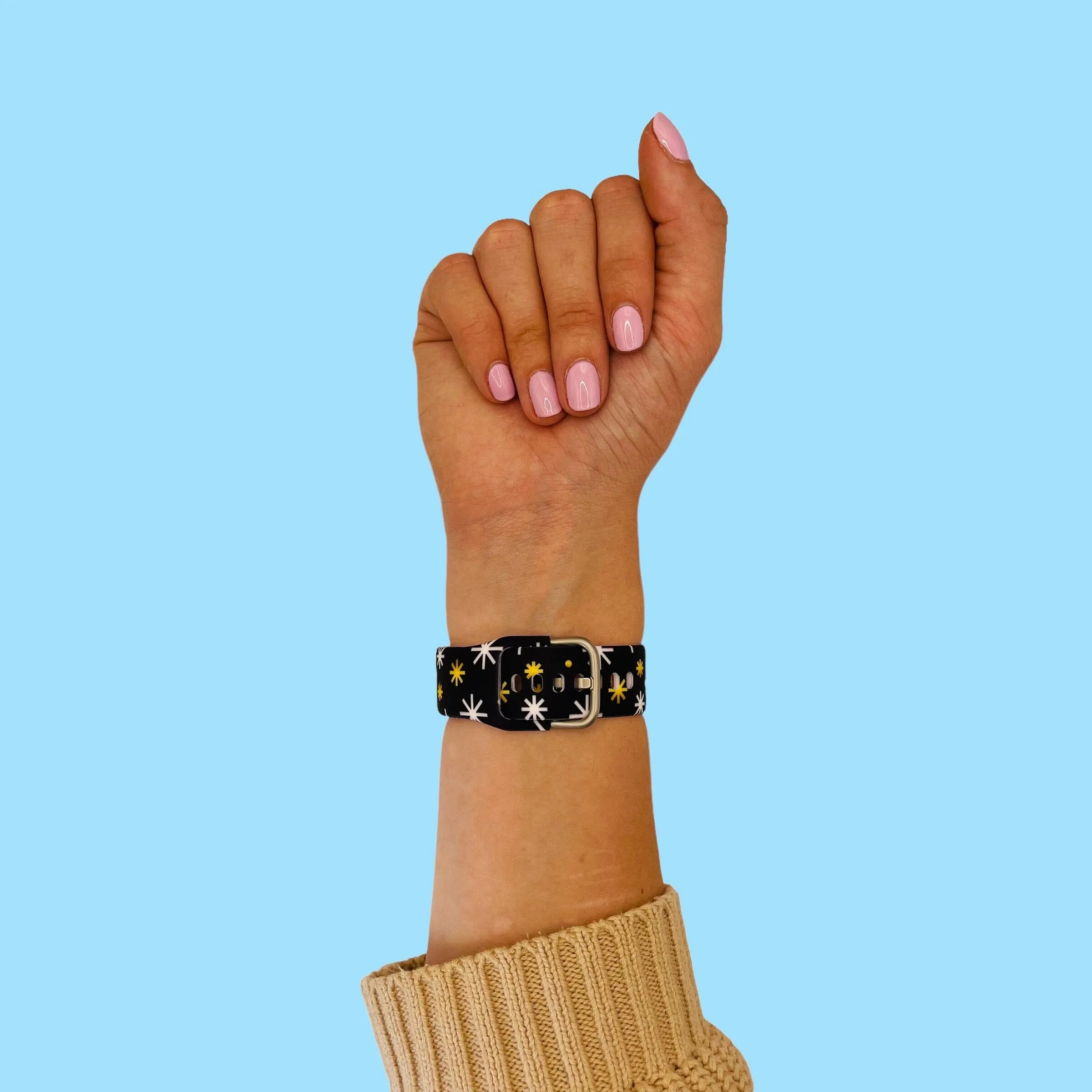 Silicone Pattern Watch Straps compatible with the Xiaomi Mi Watch & Mi Watch S1 Active