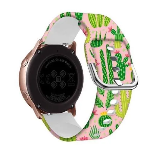Silicone Pattern Watch Straps compatible with the Xiaomi Mi Watch & Mi Watch S1 Active