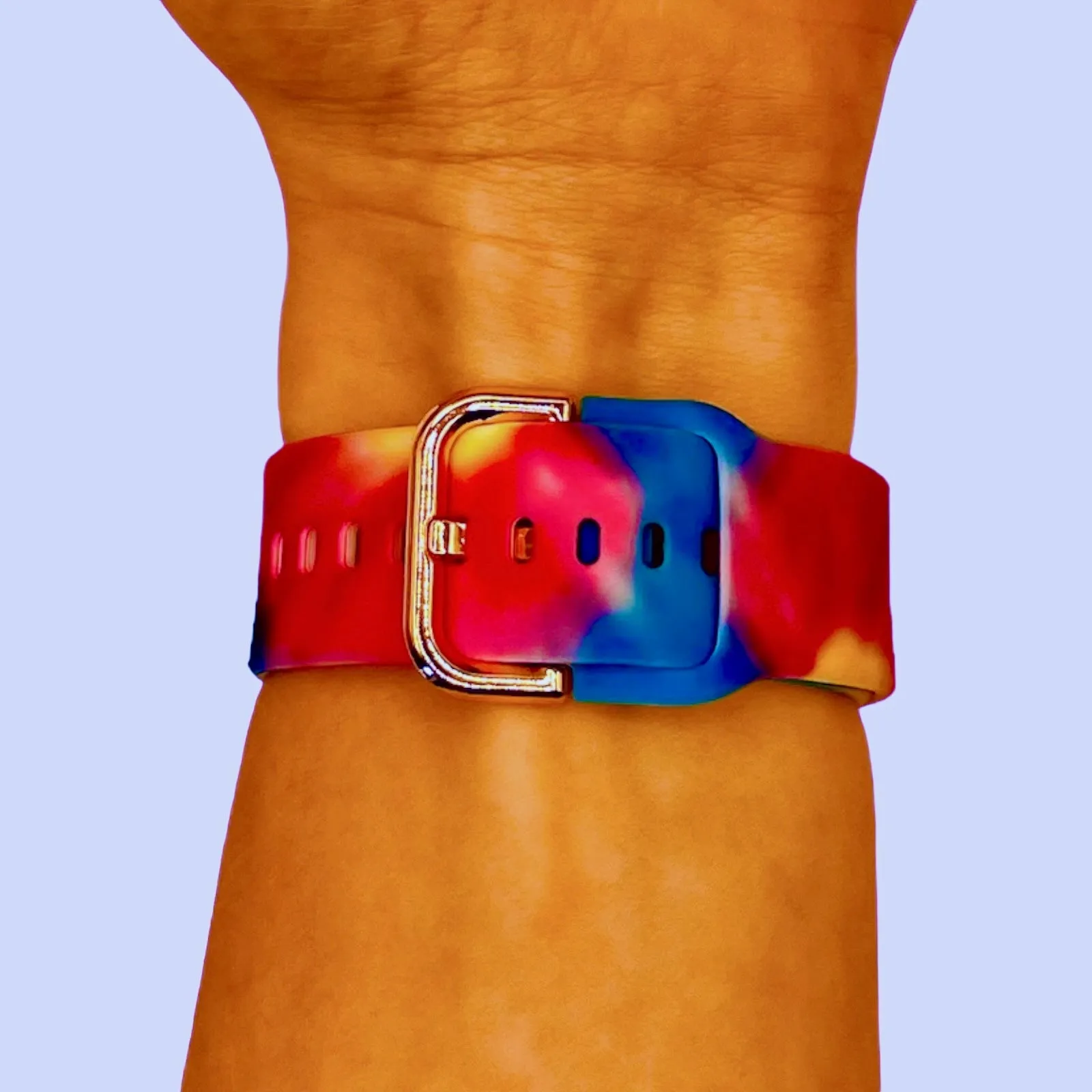 Silicone Pattern Watch Straps compatible with the Xiaomi Mi Watch & Mi Watch S1 Active