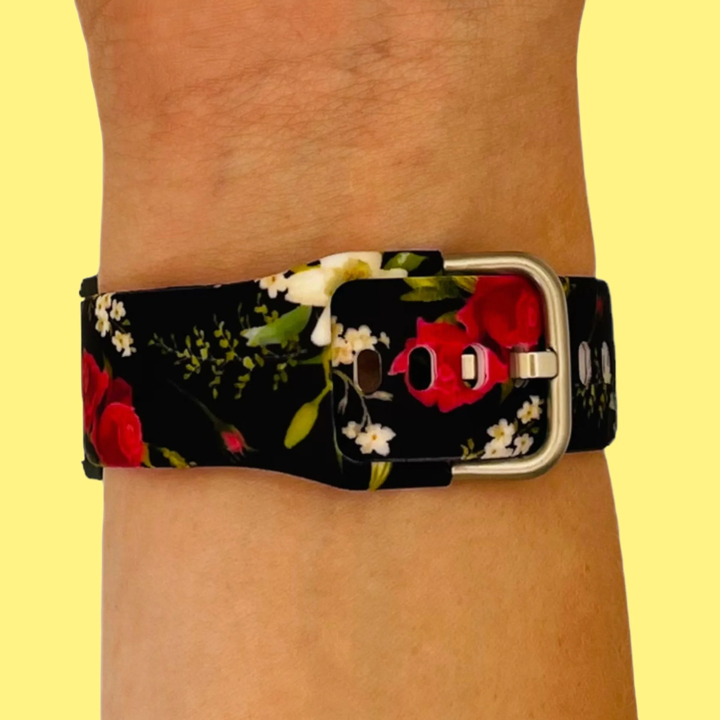 Silicone Pattern Watch Straps compatible with the Xiaomi Mi Watch & Mi Watch S1 Active