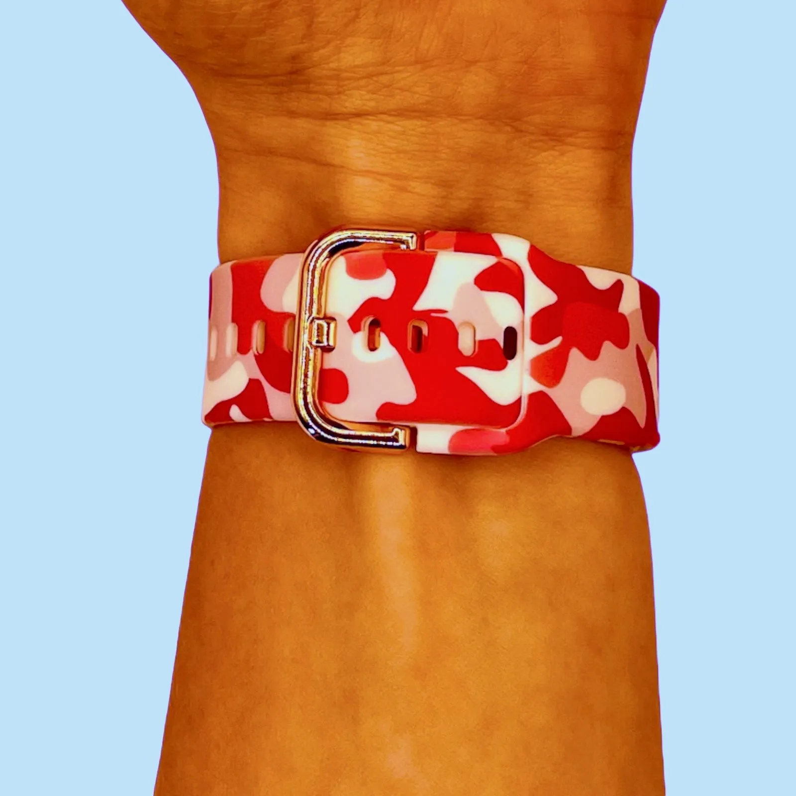 Silicone Pattern Watch Straps compatible with the Xiaomi Mi Watch & Mi Watch S1 Active