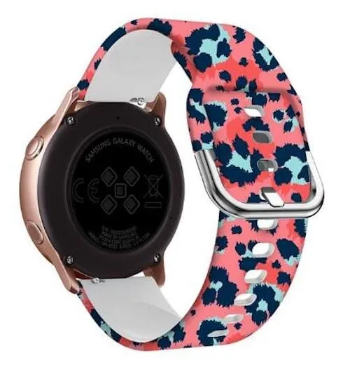 Silicone Pattern Watch Straps compatible with the Xiaomi Mi Watch & Mi Watch S1 Active