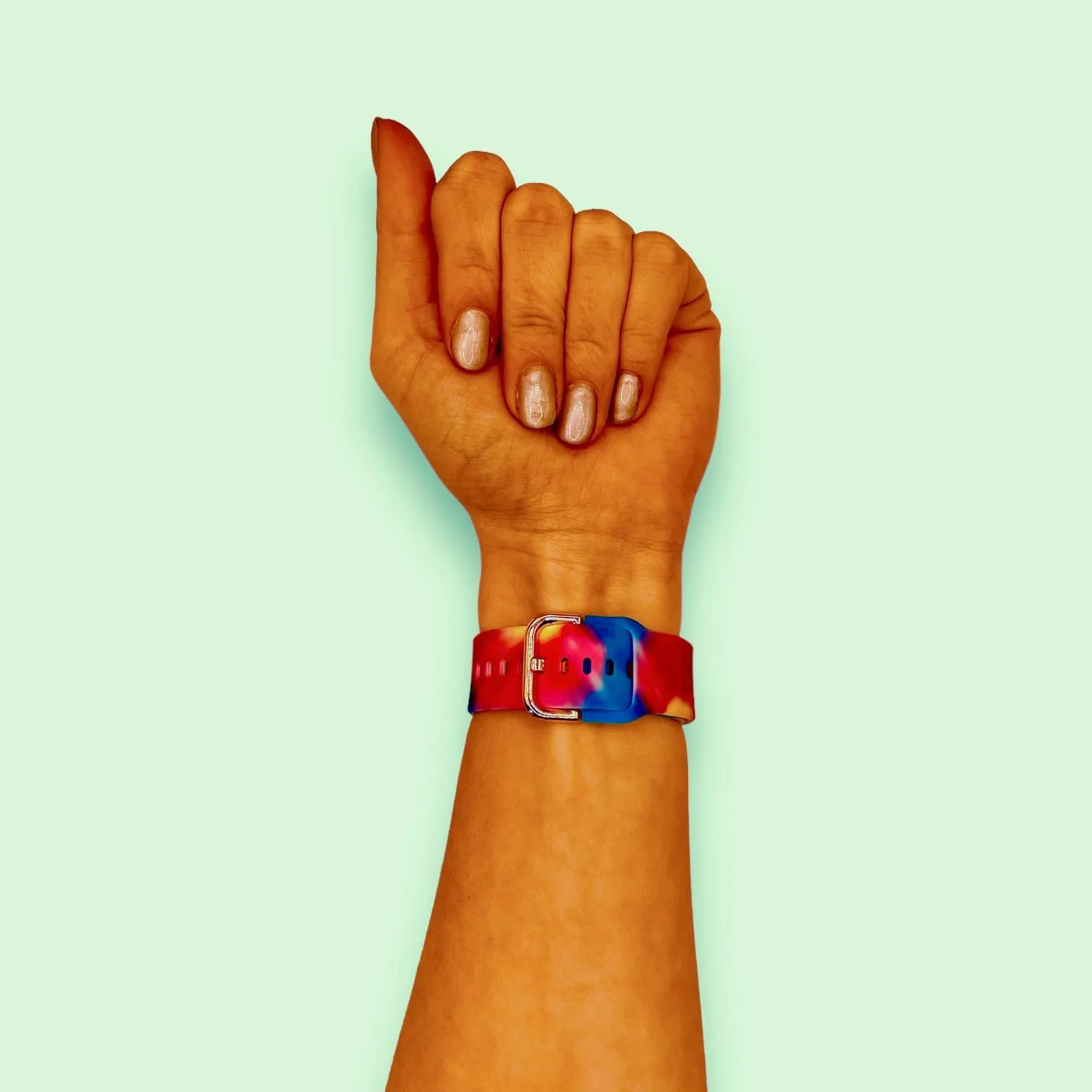 Silicone Pattern Watch Straps compatible with the Xiaomi Mi Watch & Mi Watch S1 Active