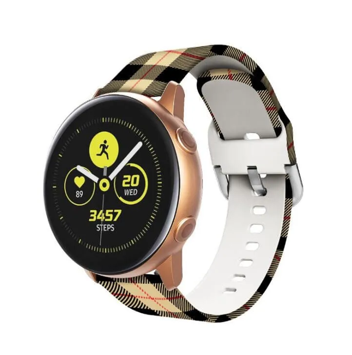 Silicone Pattern Watch Straps compatible with the Xiaomi Mi Watch & Mi Watch S1 Active