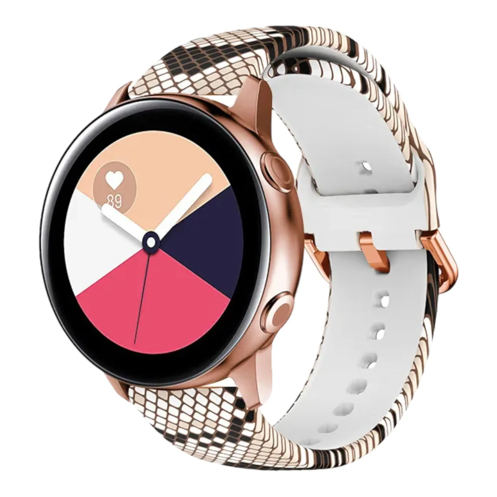 Silicone Pattern Watch Straps compatible with the Xiaomi Mi Watch & Mi Watch S1 Active