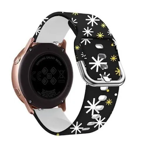 Silicone Pattern Watch Straps compatible with the Xiaomi Mi Watch & Mi Watch S1 Active