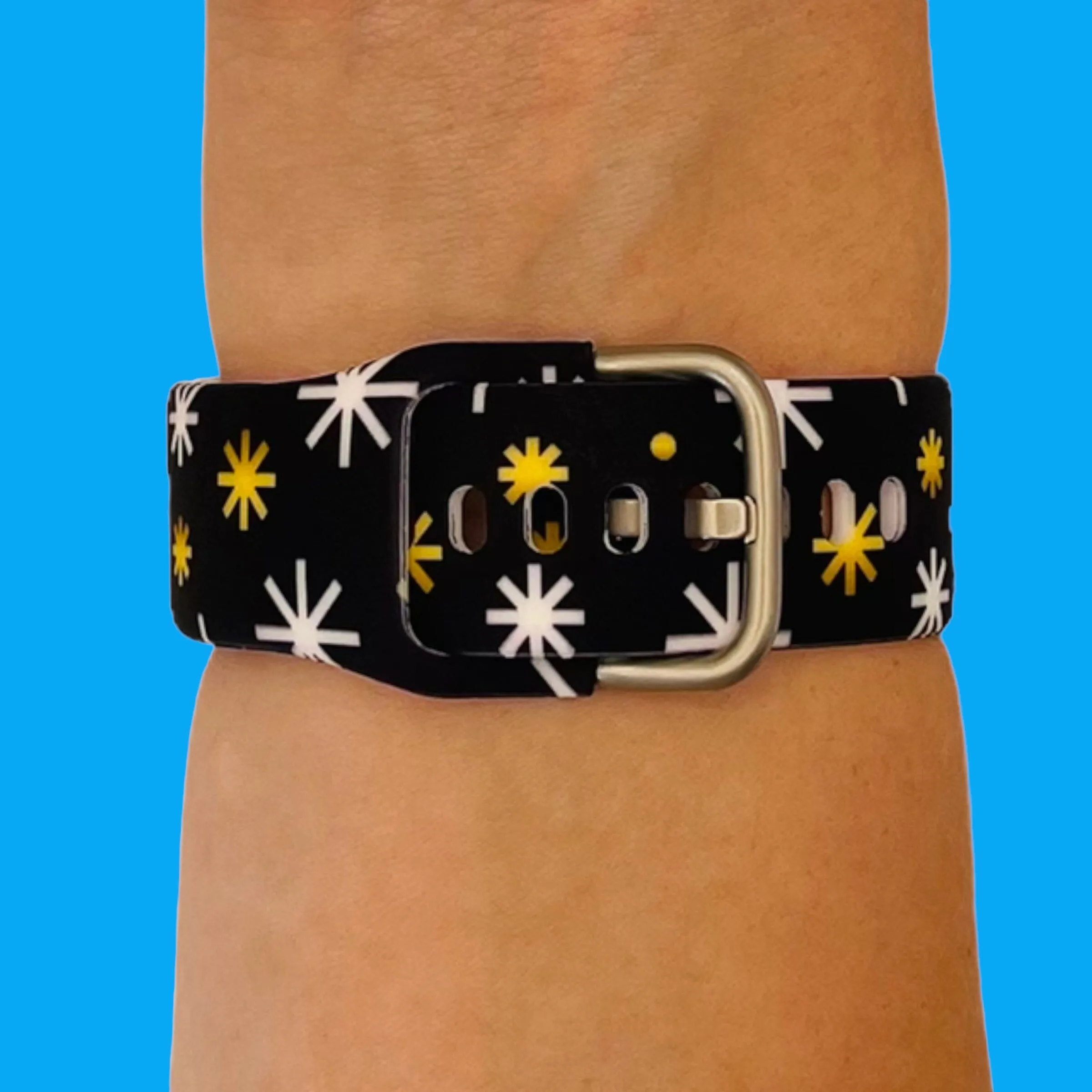 Silicone Pattern Watch Straps compatible with the Xiaomi Mi Watch & Mi Watch S1 Active