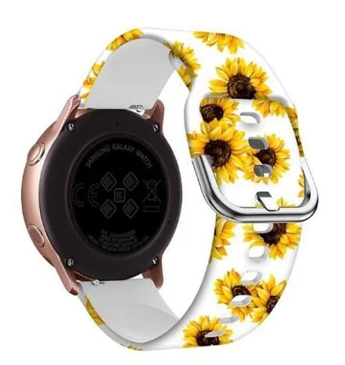 Silicone Pattern Watch Straps compatible with the Xiaomi Mi Watch & Mi Watch S1 Active