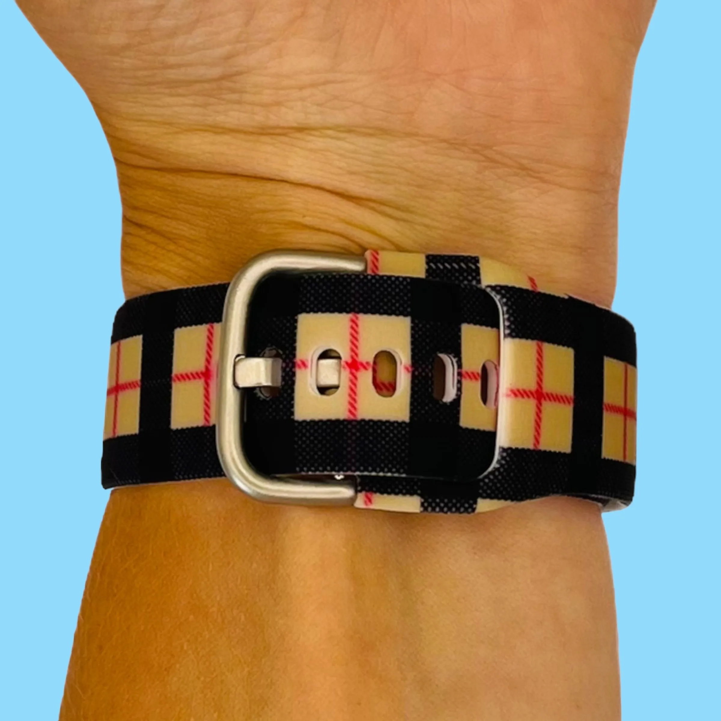 Silicone Pattern Watch Straps compatible with the Xiaomi Mi Watch & Mi Watch S1 Active