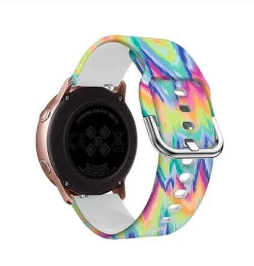 Silicone Pattern Watch Straps compatible with the Xiaomi Mi Watch & Mi Watch S1 Active