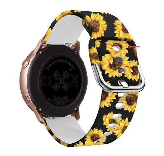 Silicone Pattern Watch Straps compatible with the Xiaomi Mi Watch & Mi Watch S1 Active