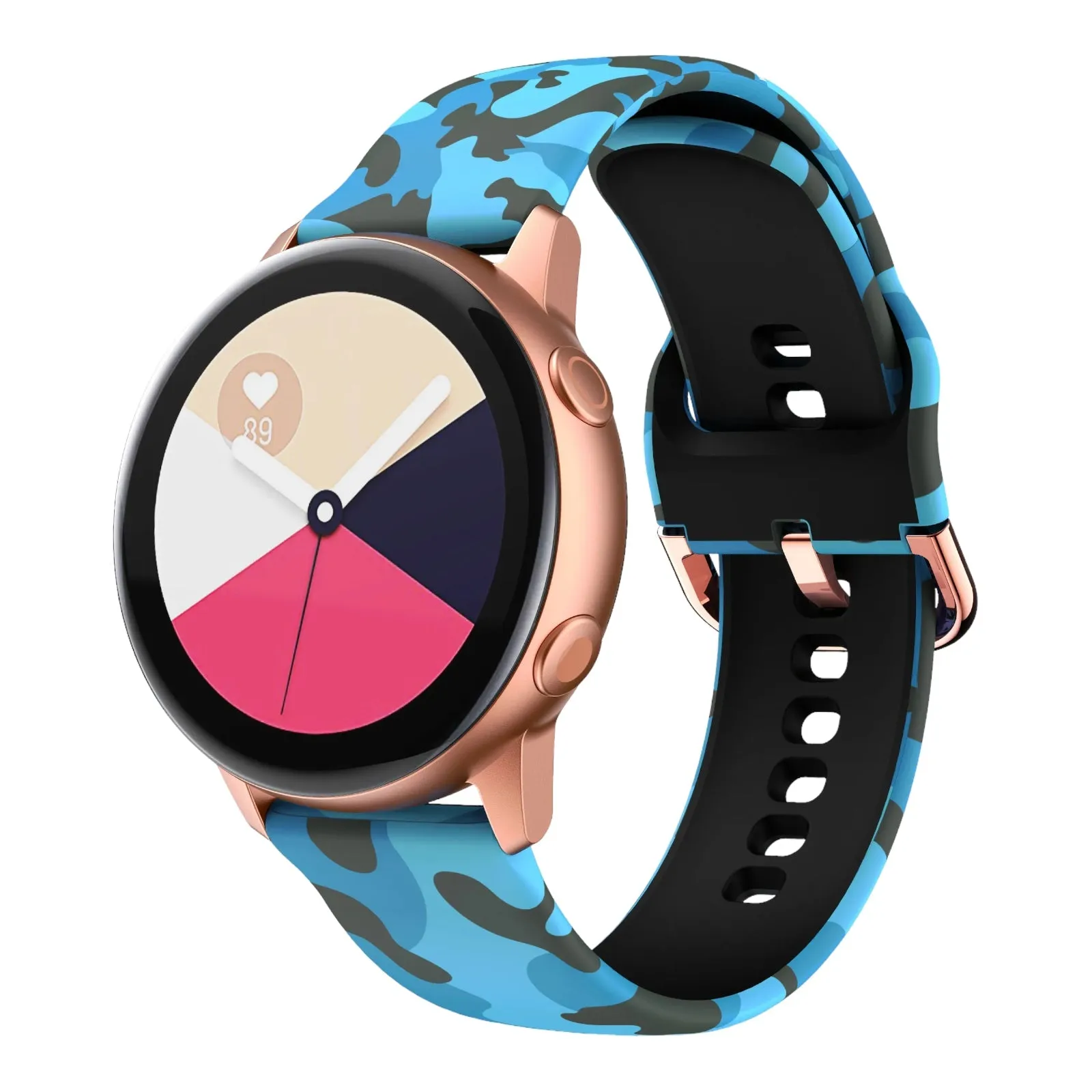 Silicone Pattern Watch Straps compatible with the Xiaomi Mi Watch & Mi Watch S1 Active