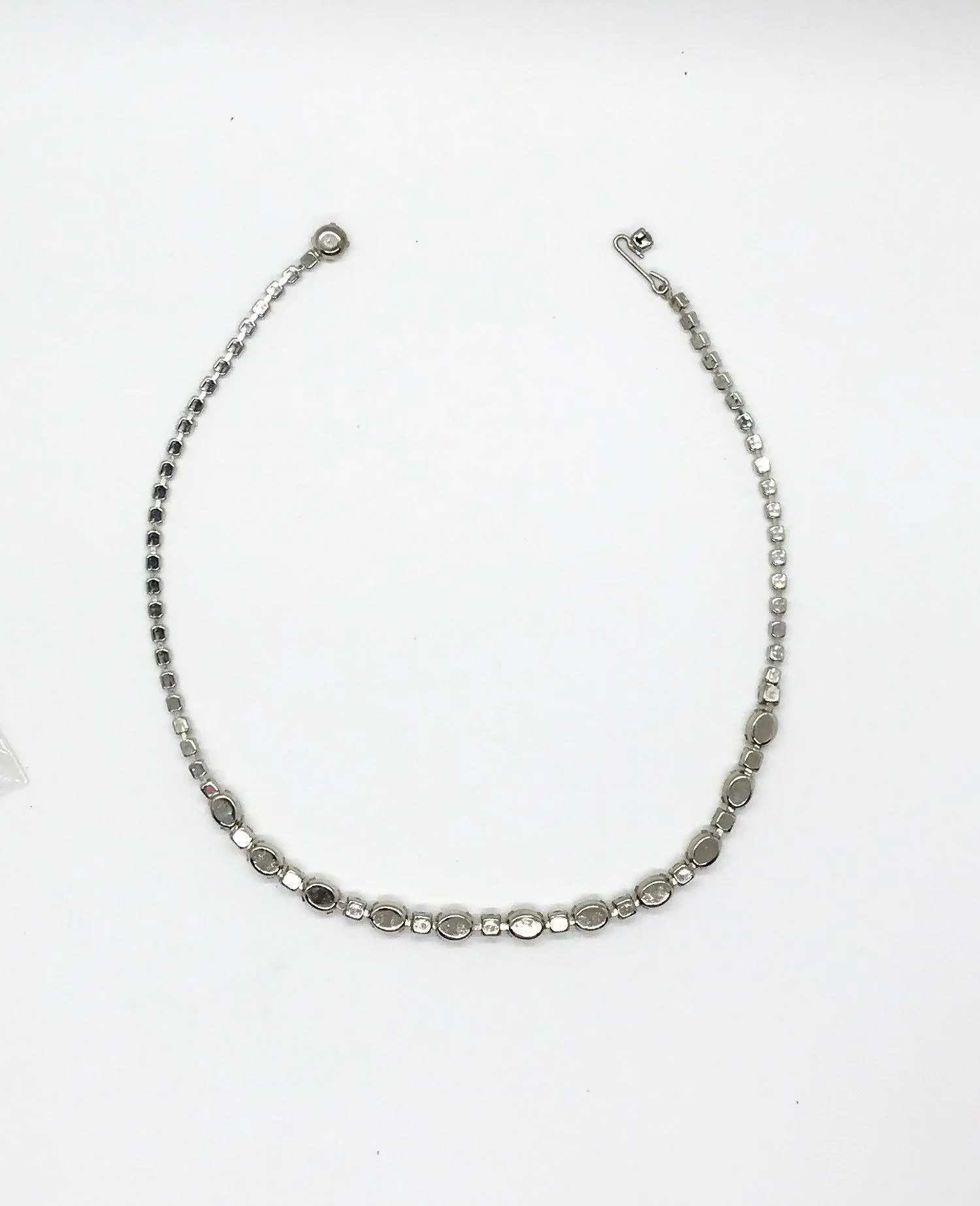 Simply Elegant Rhinestone Riviere Choker