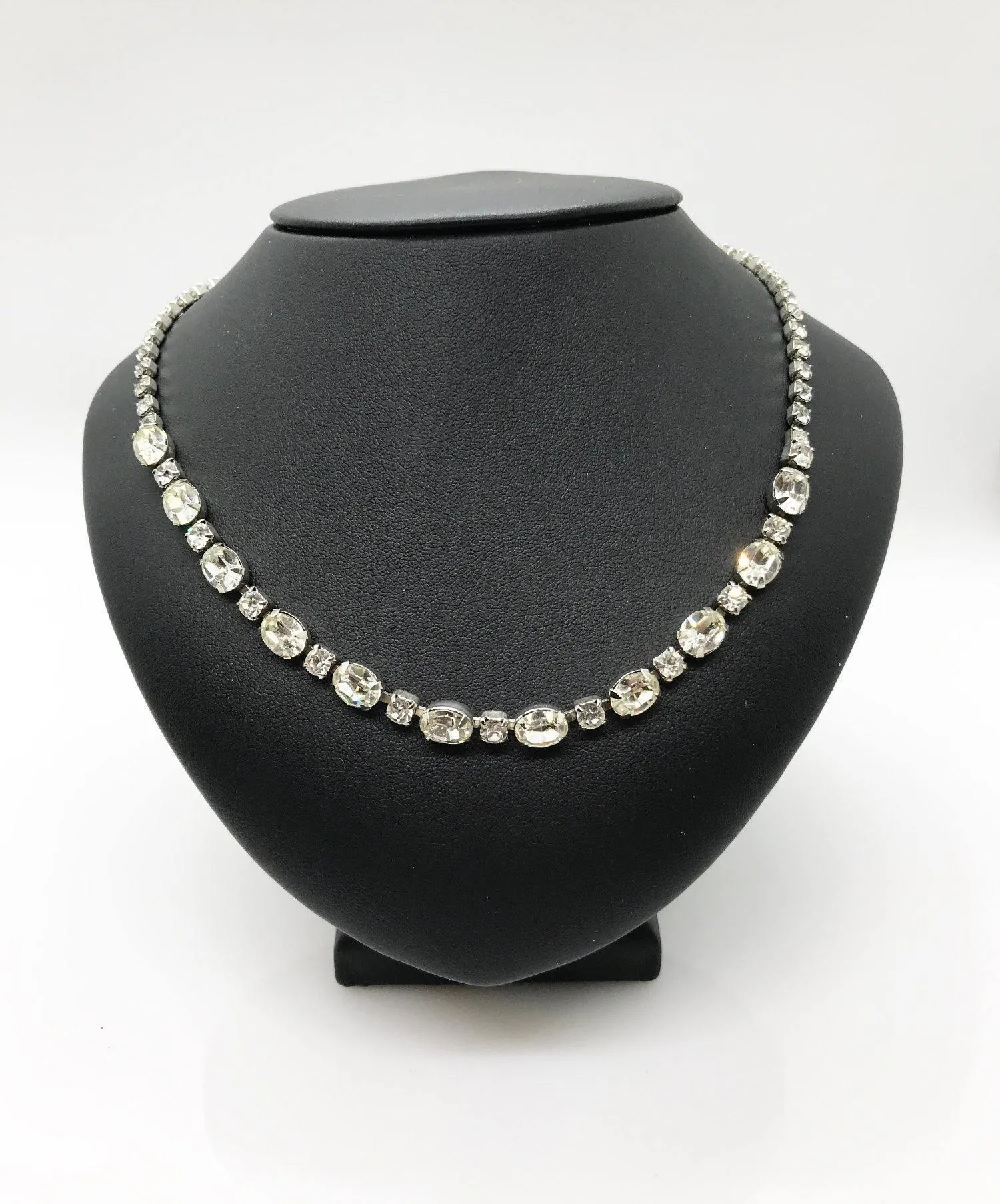 Simply Elegant Rhinestone Riviere Choker