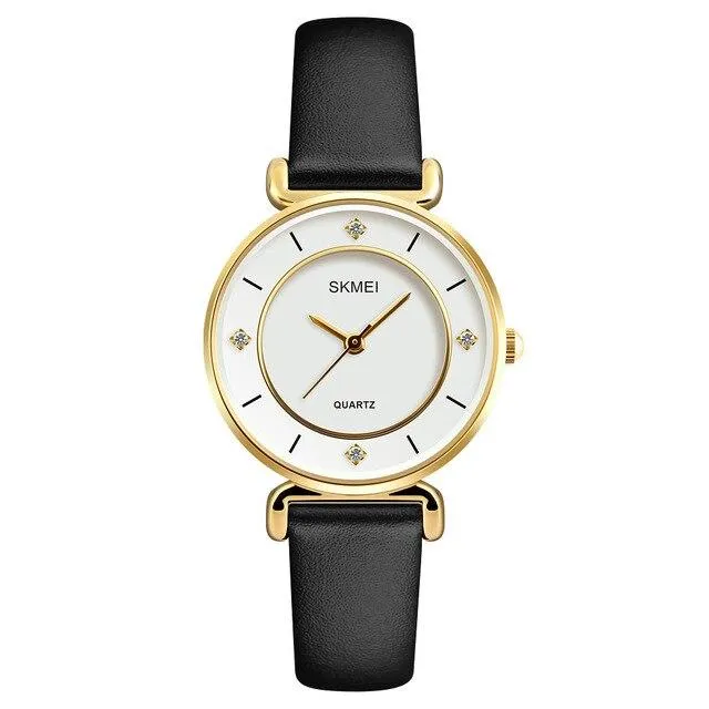 Skmei 1330 Ultra-thin Zine Alloy Women's Watch
