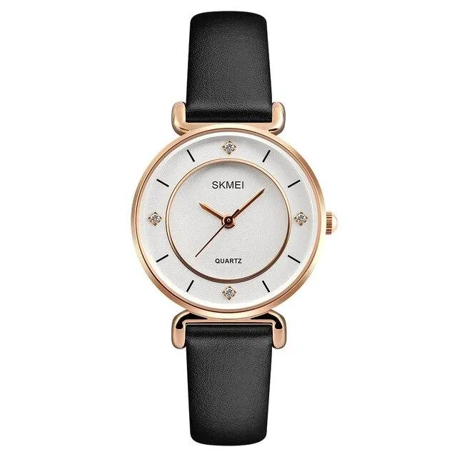 Skmei 1330 Ultra-thin Zine Alloy Women's Watch