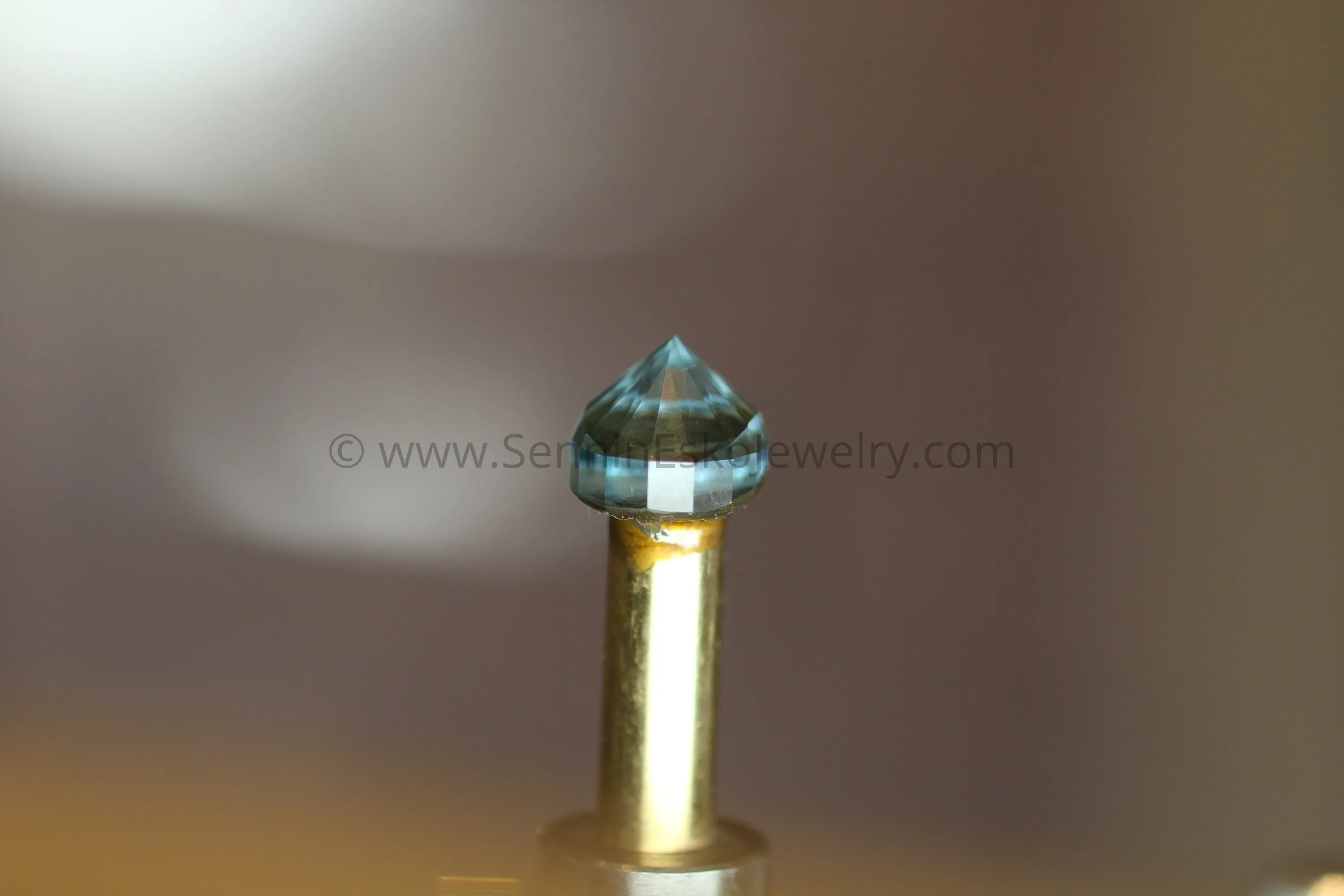 Sky Blue Topaz Oval Hand Cut Gemstone - Precision Cut 9x11mm Blue Topaz - Brazilian Topaz