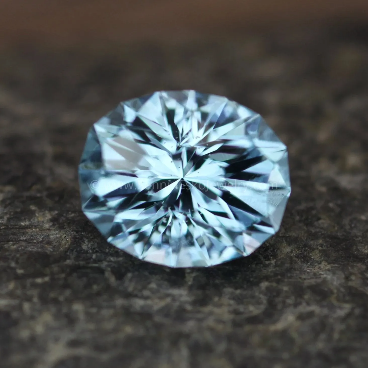 Sky Blue Topaz Oval Hand Cut Gemstone - Precision Cut 9x11mm Blue Topaz - Brazilian Topaz