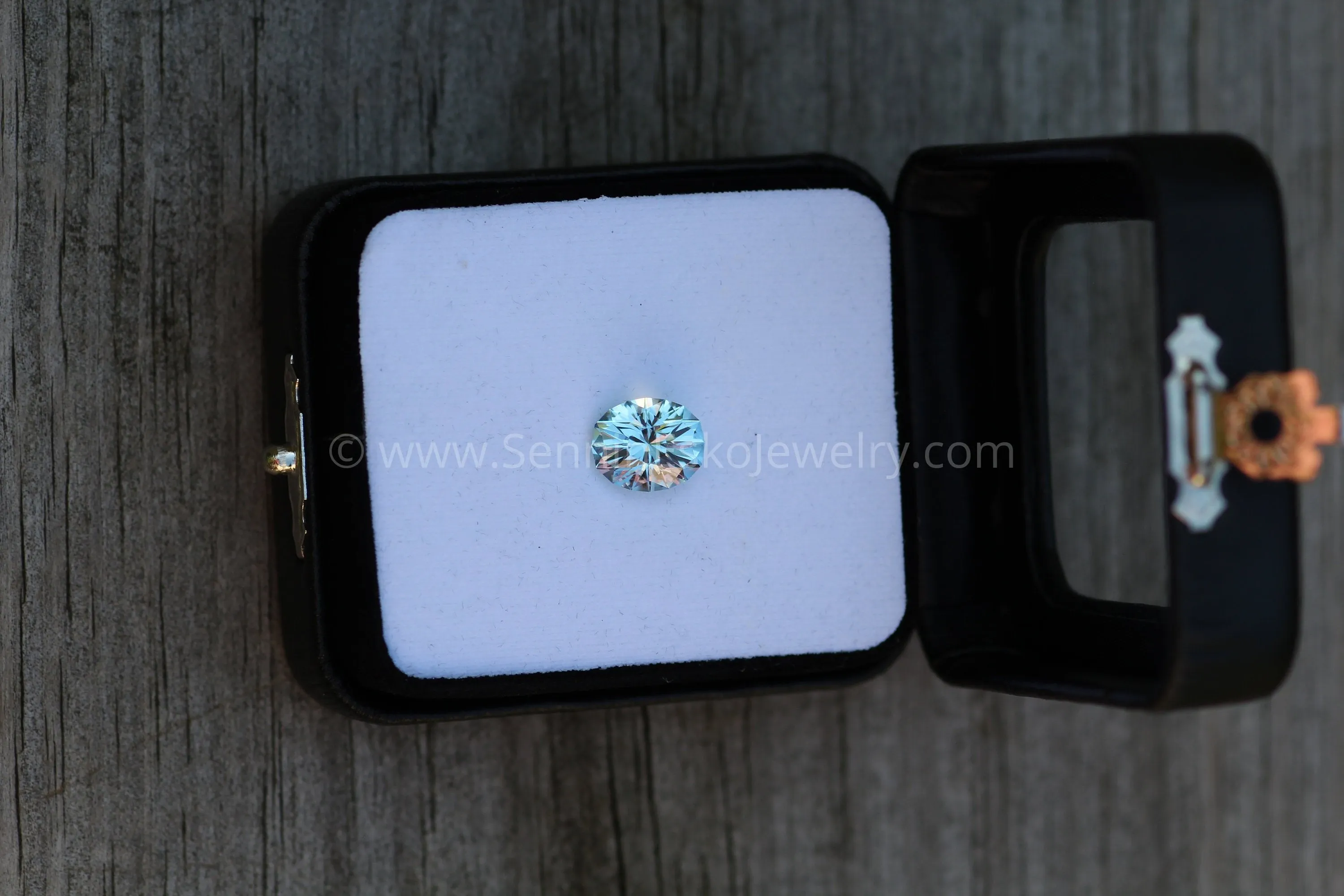 Sky Blue Topaz Oval Hand Cut Gemstone - Precision Cut 9x11mm Blue Topaz - Brazilian Topaz