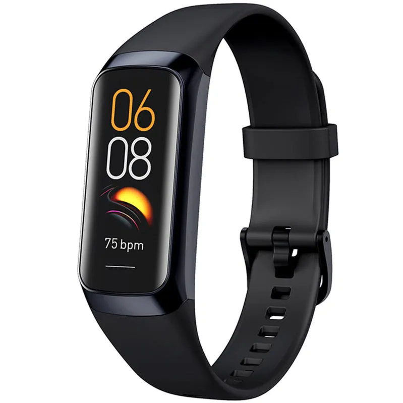 Smart Bracelet Thermometer Step Heart Rate Blood Pressure Ultra-Thin Display Bracelet