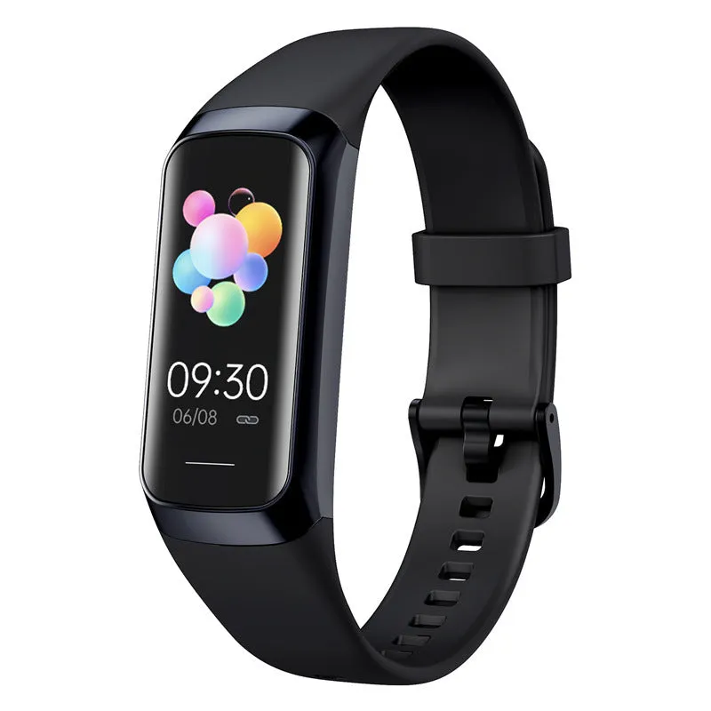 Smart Bracelet Thermometer Step Heart Rate Blood Pressure Ultra-Thin Display Bracelet