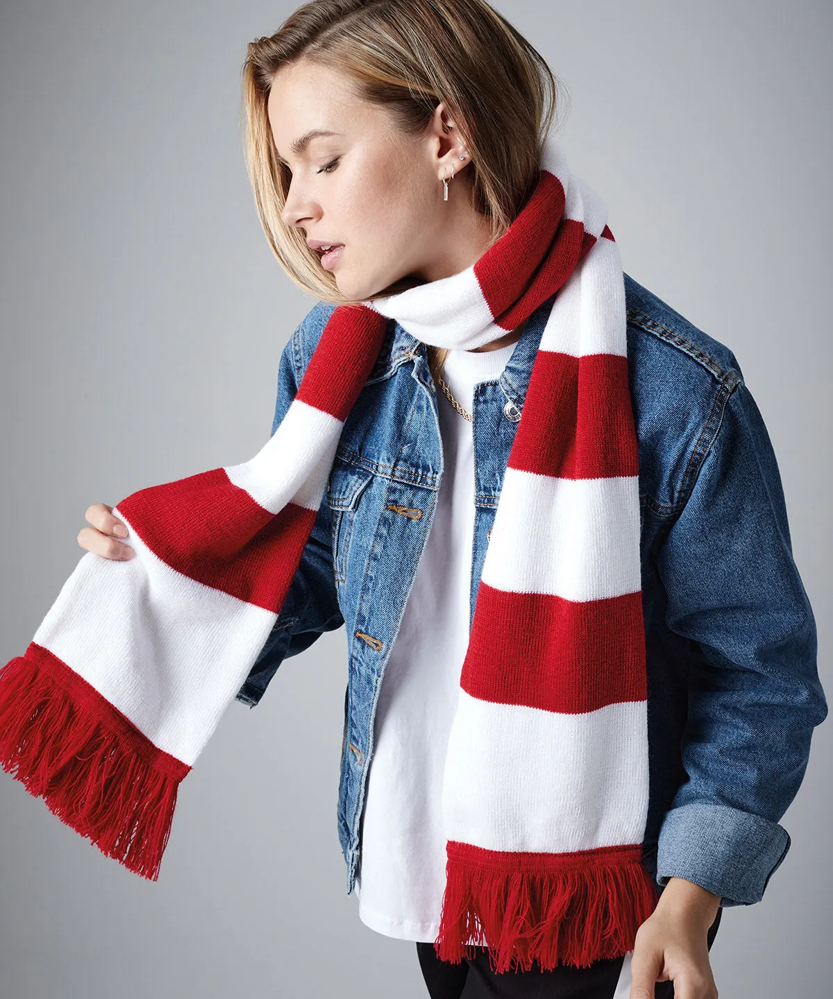 Stadium scarf | Black/White
