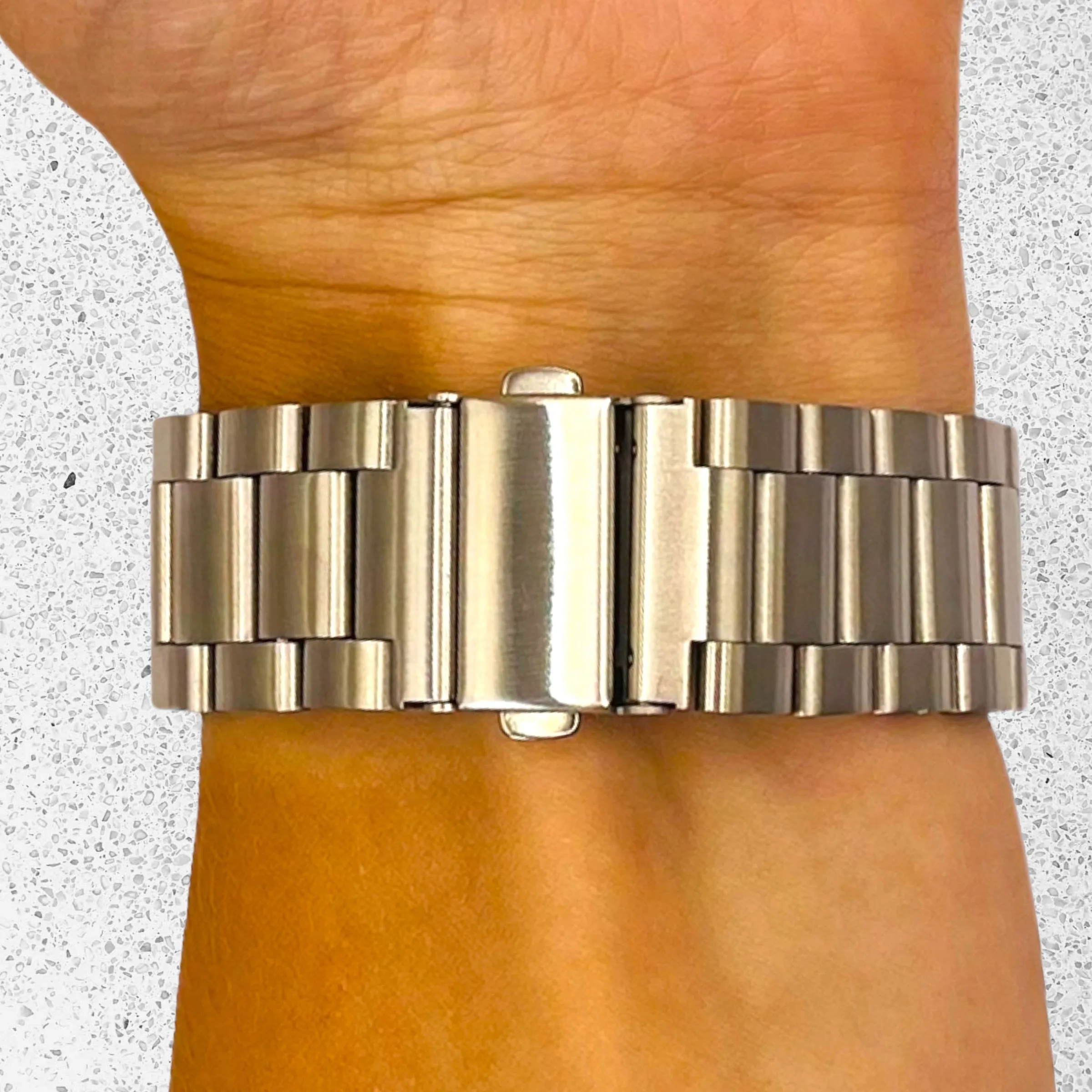 Stainless Steel Link Watch Strap Compatible with the Xiaomi Redmi Watch 4