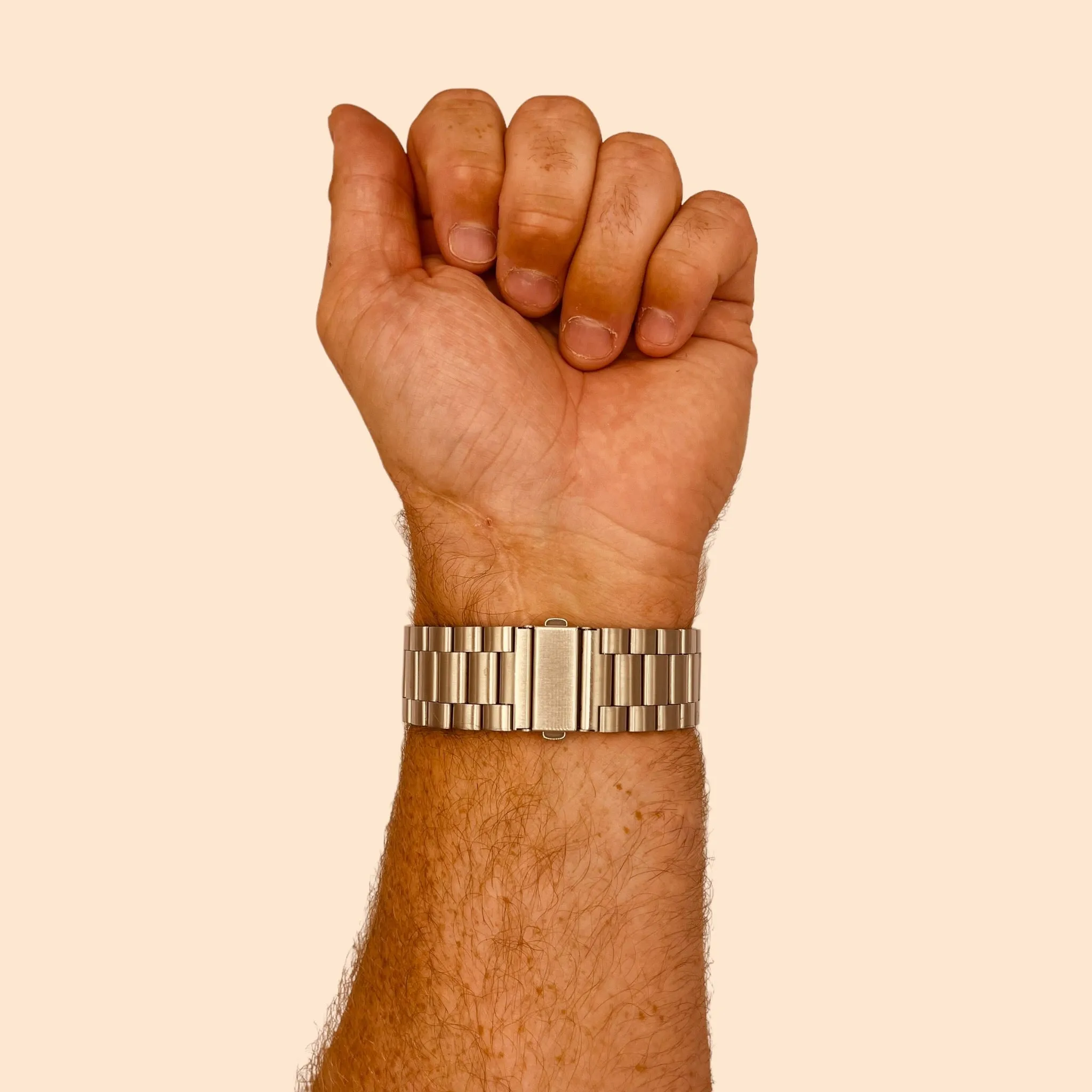 Stainless Steel Link Watch Strap Compatible with the Xiaomi Redmi Watch 4
