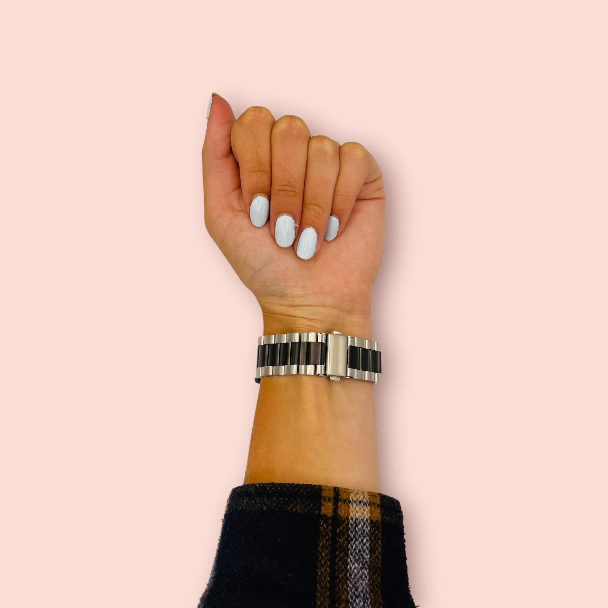 Stainless Steel Link Watch Strap Compatible with the Xiaomi Redmi Watch 4